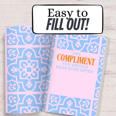"Just a Few Things I Love About You Mom" Fill-In The Blank Book Gift For Mom